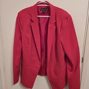 DKNY Vibrant Red Women's Blazer Suzy Shier